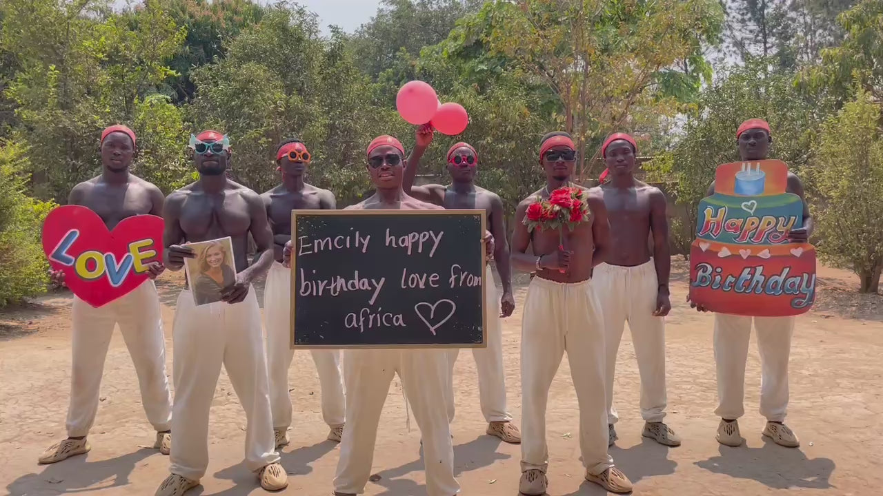 Personalized African Greetings Video